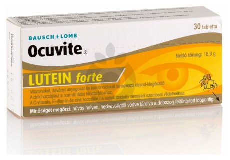 Ocuvite Lutein Forte tabletta (30 db)